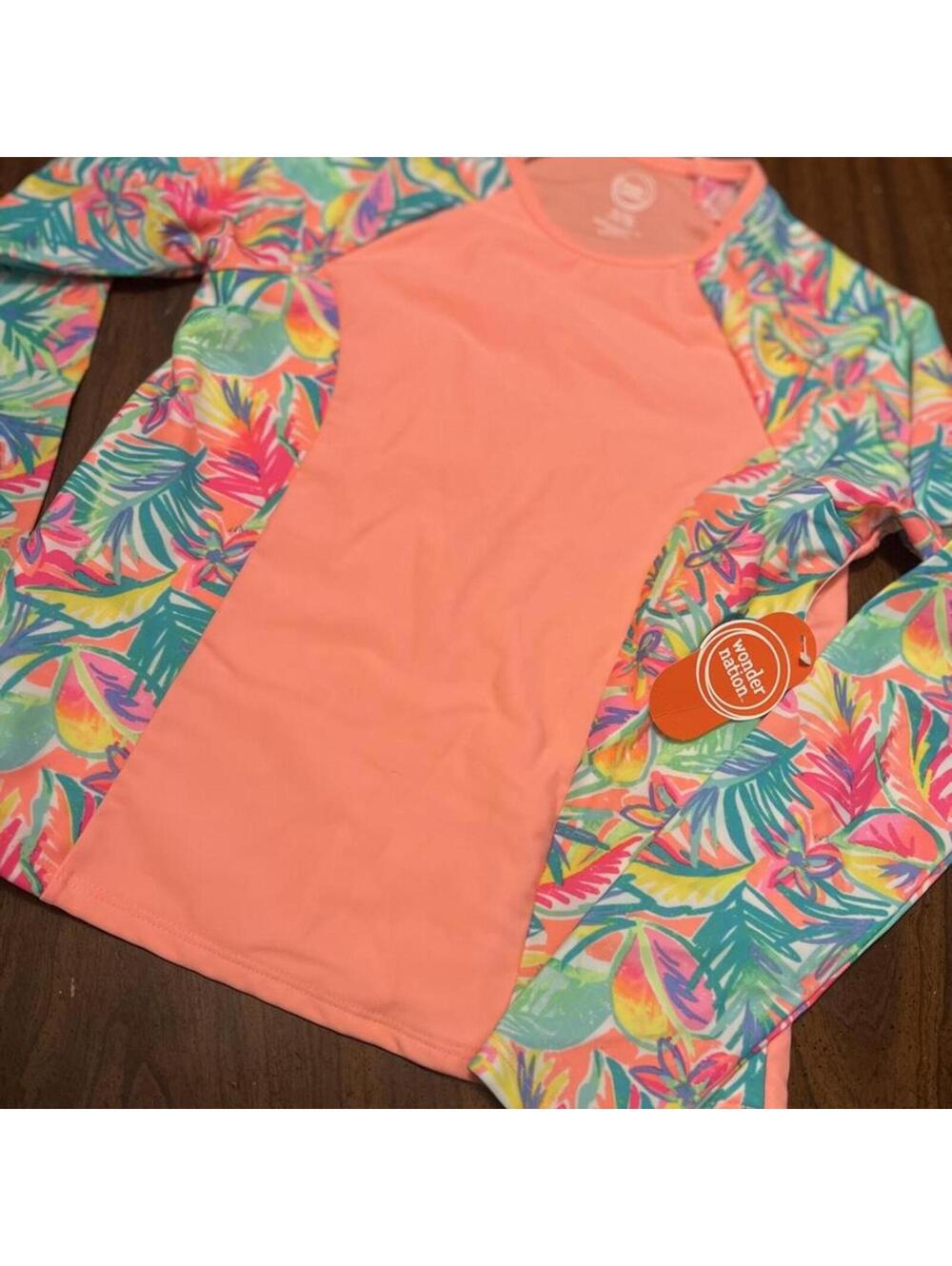 Wonder Nation Kid's Multi and Pink Cover-up
